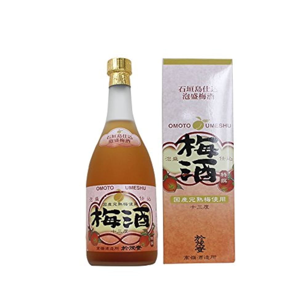 Amazon.co.jp: 泡盛 於茂登(おもと) 梅酒 13度 720ml /(有)高嶺